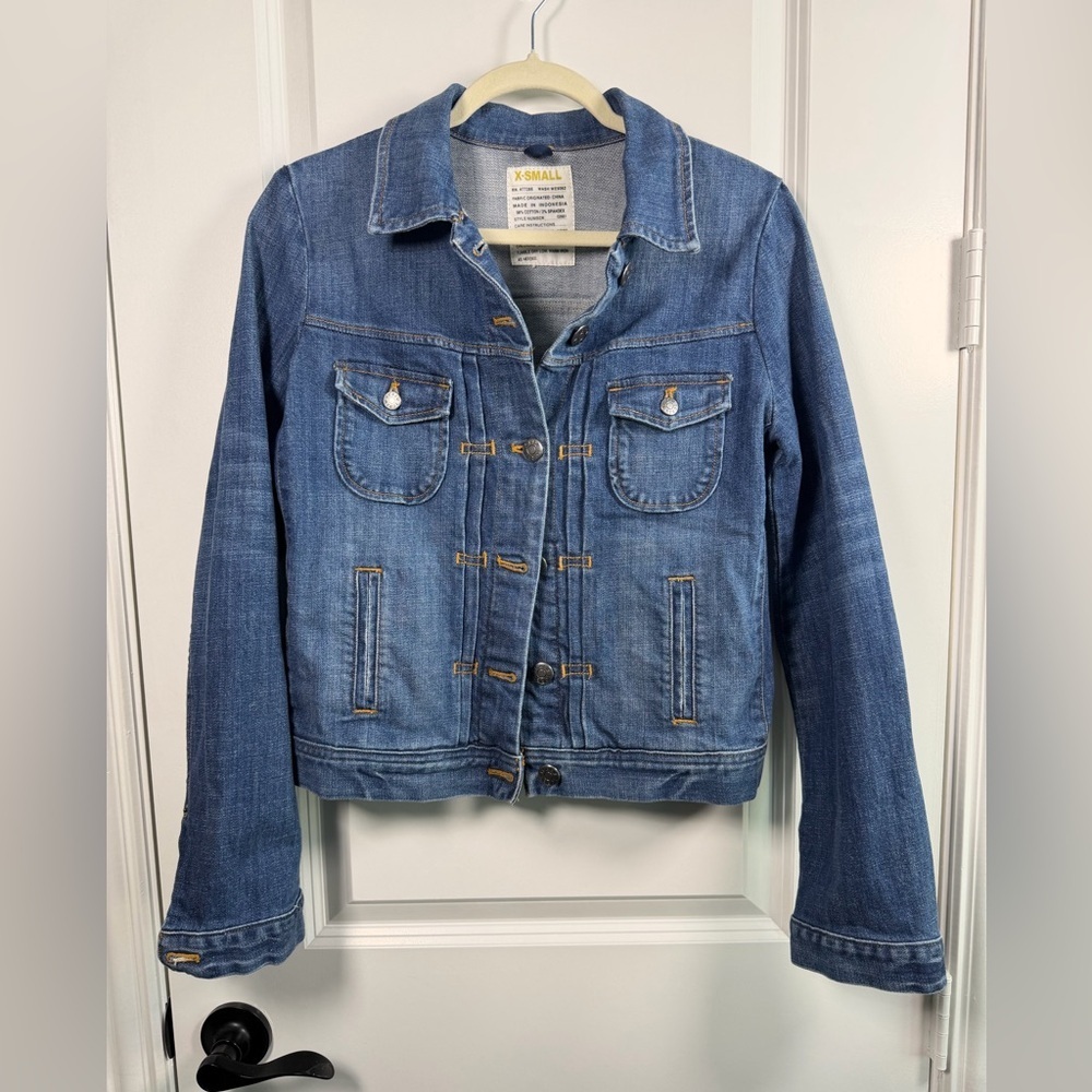 J. Crew Classic Blue Jean Jacket
